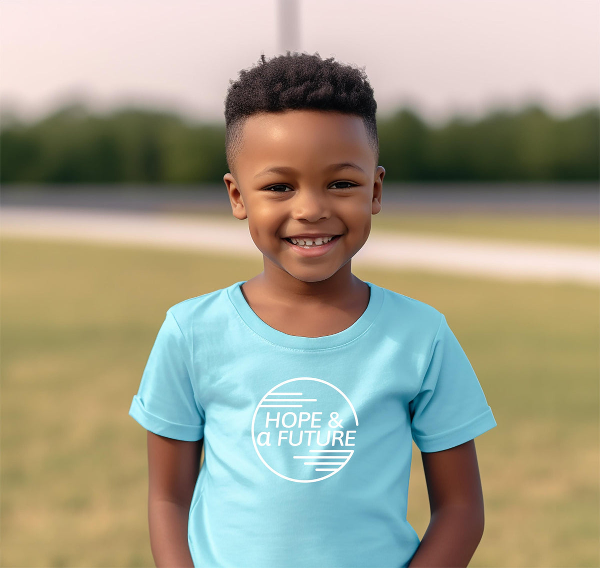 Hope and a Future Kids Christian T-Shirt – Jeremiah 29:11 Bible Verse
